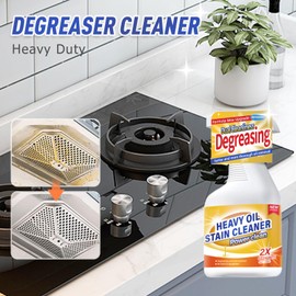 Scappof Kitchen Heavy Oil Cleaner, 2025 New All Purpose Kitchen Heavy Oil Cleaning Agent, Powerful Clean Kitchens Oils Stains Spray, Multipurpose Cleaner for Countertops, Ovens (1)