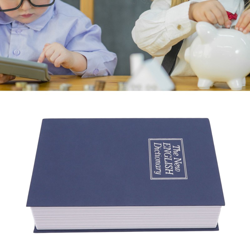 Dictionary Coin Piggy Banks Money Saving Box with Coded Lock