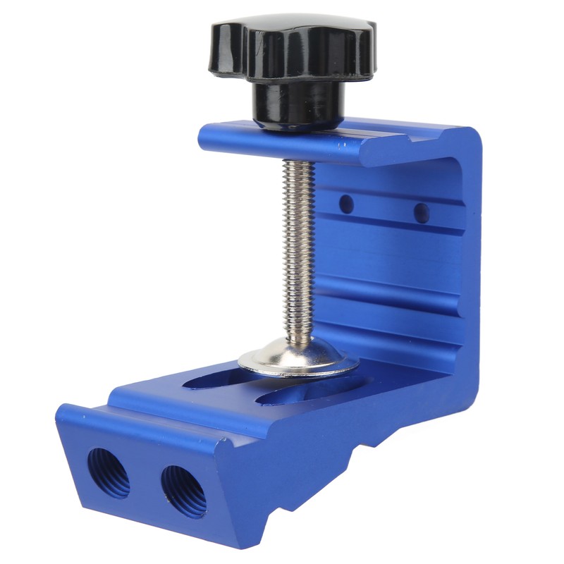 Aluminum Alloy Pocket Hole Jig Tool Kit Adjustable Hole Pitch