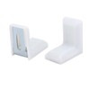 uxcell 28mmx17mmx28mm Plastic L Shaped Cover Right Angle Corner Brace
