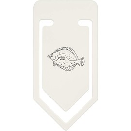 91mm 'Flounder Fish' Large Plastic Paper Clip (CC00035199)