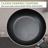 Ecolution Easy Clean Ceramic Nonstick Cookware Set, Dishwasher Safe Kitchen