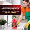 Fire Water Max Drain Clog Dissolver, Hair Clog Liquid Cleaner