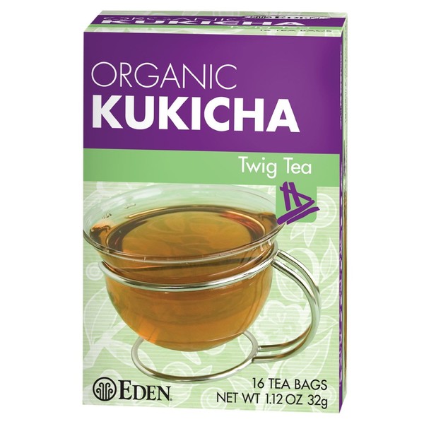 Eden Foods Organic Kukicha Twig Tea - 16 Tea Bags