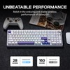 EPOMAKER Galaxy100 QMK/VIA Wireless Mechanical Keyboard with 8000mAh Battery and