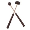 2pcs Percussion Ball Hammer Massager Chicken Wings Wood Reduce Fatigue