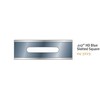 Square Corner Slotted Carpet Blades