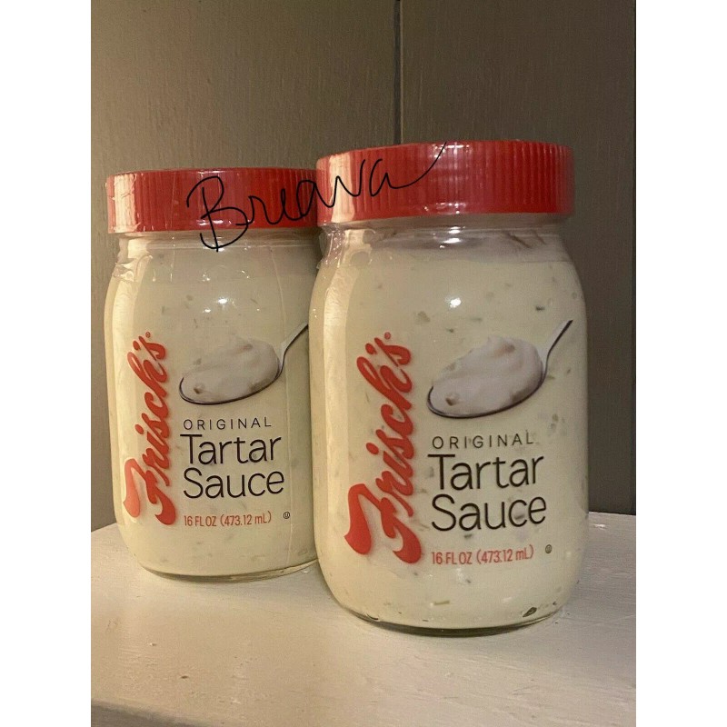 Frisch's FRISCHS TARTAR SAUCE LARGE 16OZ TWO JARS- Exp 02/25