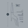 Woodland Tools Co. Heavy Duty Rotating Grass Shears, Handheld Grass
