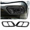 DIYUCAR Exhaust Trim Stainless Steel Glossy Black