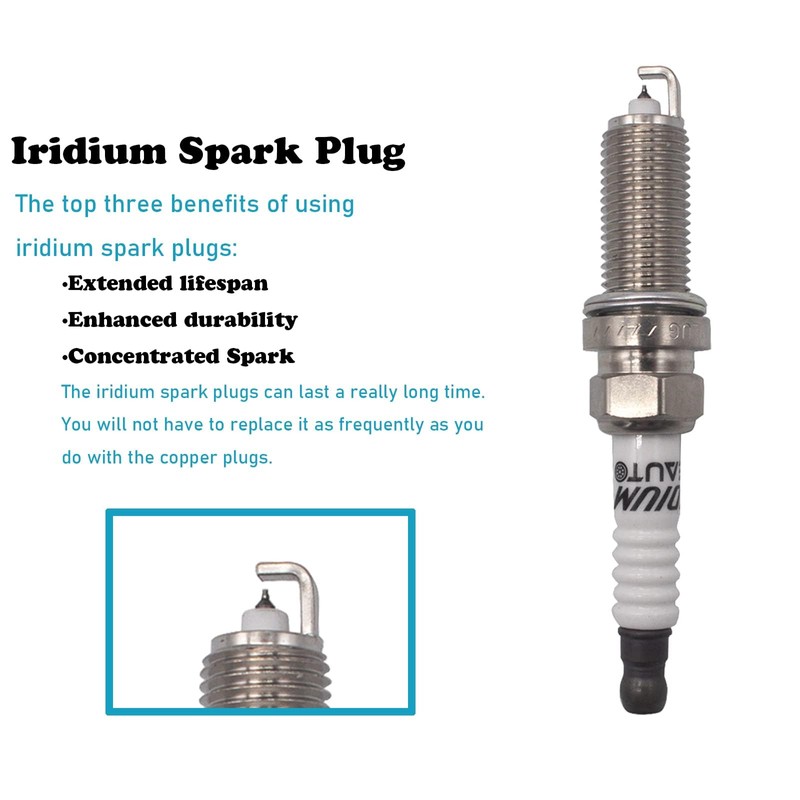 UF546 Ignition Coil Pack 273013C000 and Iridium Spark Plugs Set