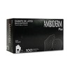 Guante de Latex Negro Ambiderm Plus Mediano Caja con 100