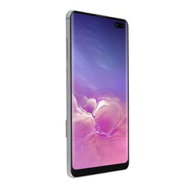 Yunseity Pantalla LCD para Teléfono de 6,4 Pulgadas, Amplia de Colores Pantalla LCD Digitalizador Montaje Táctil Soporte Identificación de Huellas Dactilares Reemplazo para S10 Plus para