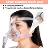 Satin CPAP Neck Pad, CPAP Headgear Strap Covers, CPAP Strap