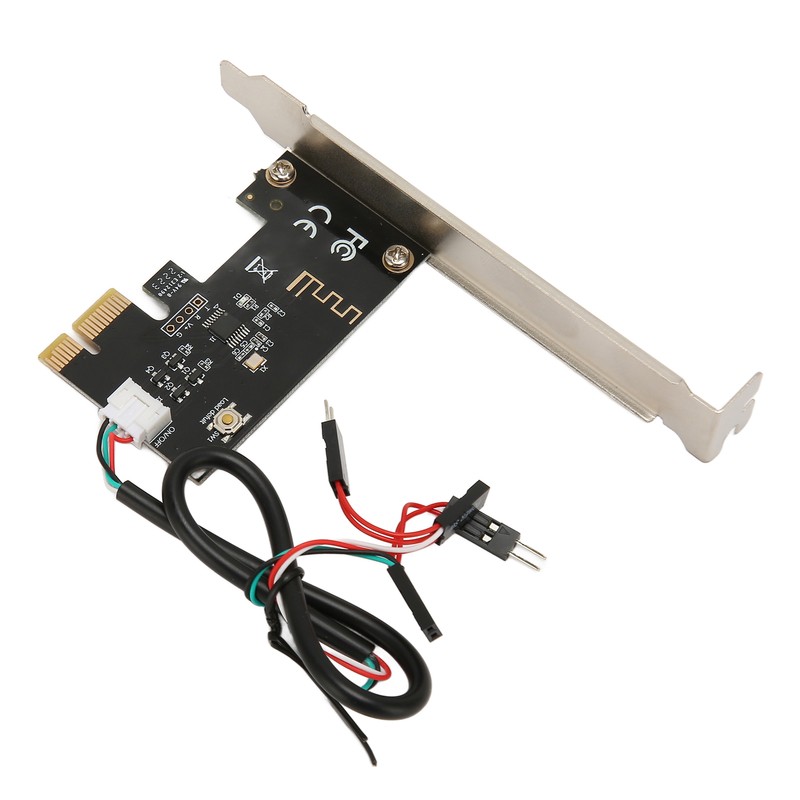 Computer Power Reset Switch PCIE Card Precise Control Thickened Gold