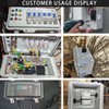 Outdoor Waterproof Box,IP67 ABS Junction Box Electrical Enclosure with Stainless