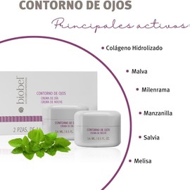 Biobel Contorno de Ojos (Crema de Da y Crema de Noche) 2 de 14ml cada uno