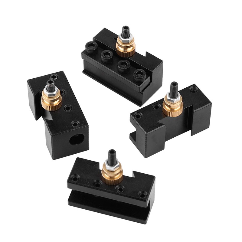 Quick Change Tool Holder and Holder Set for Mini Lathes