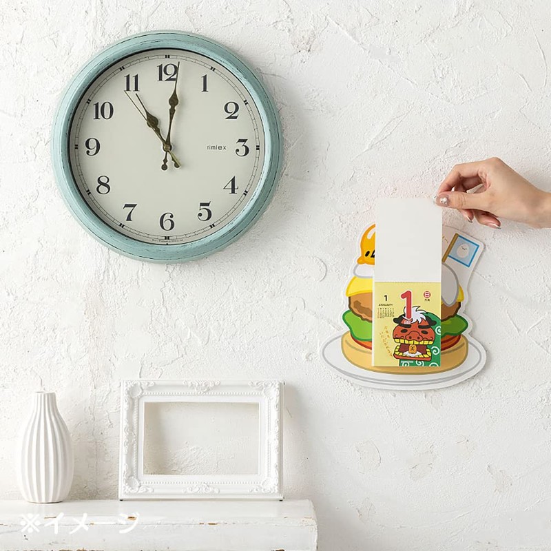 Sanrio 203343 Sanrio 203343 Gudetama Gudetama Calendar Wall Hanging, 365