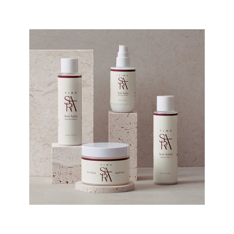 Time Sara Anti-Aging Snail Snail 4-piece Basic Set Time Sara