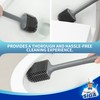 MR.SIGA Wall Mounted Toilet Brush and Holder Set for Bathroom
