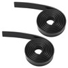 2 Pcs Squeegee Rubber Blades, Window Squeegee Rubber Refill Squeegee
