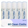 WYSI Multi-Purpose 9x9” Expandable Wipes With Travel Tubes - Just