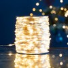 RESNICE LED Plug in Fairy String Lights 66FT Waterproof Warm