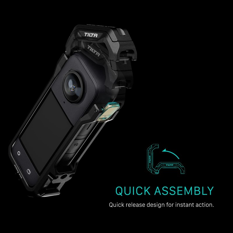 TILTA Insta360 X4 Cage, Full Camera Cage, Compatible with Insta360