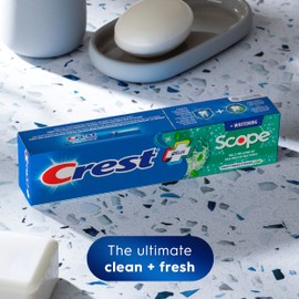 Crest Crest Complete Whitening Toothpaste Plus Scope Minty Fresh, 360 mL (Pack Of 3)