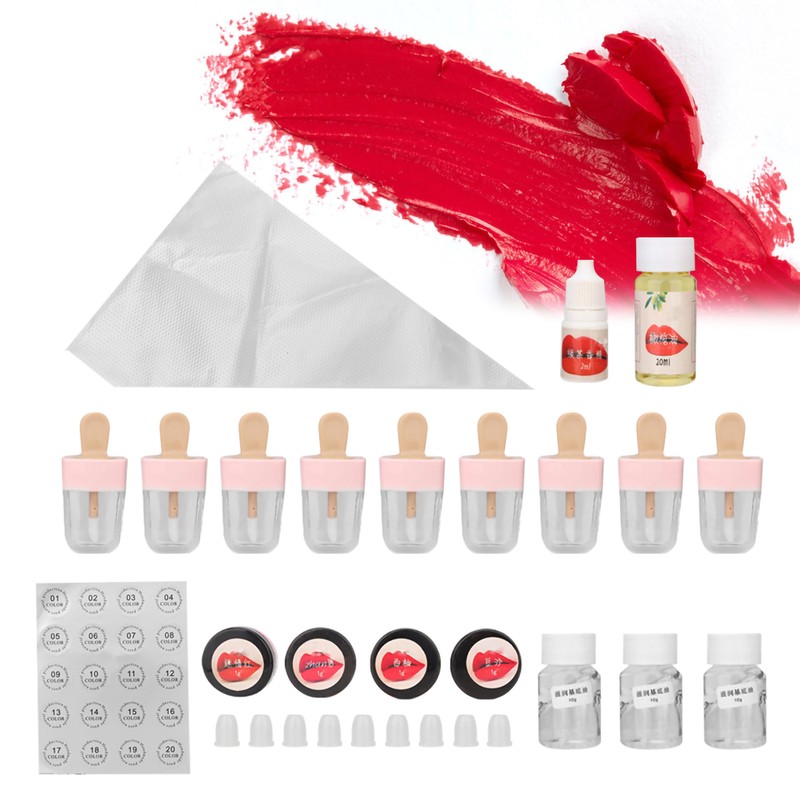 Lip Gloss Beewax Making Material Accessory DIY Filling Mould Crafts