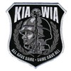 Hot Leathers Kia Wia Patch (4" Width x 4" Height)
