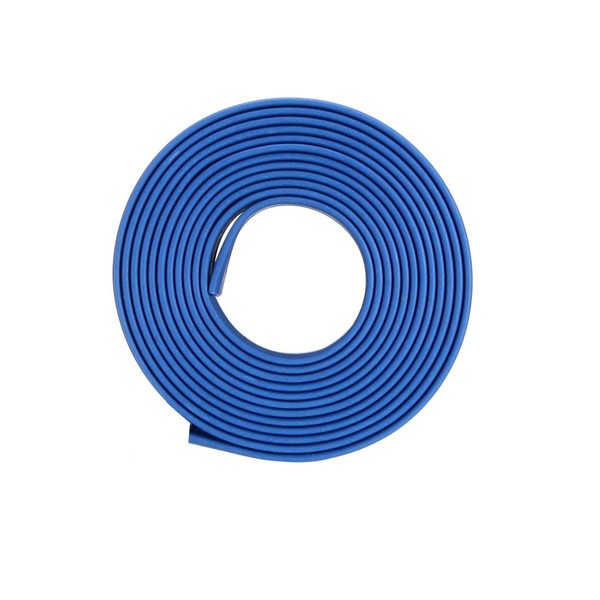 sourcing map Heat Shrink Tubing, 17mm Flat Width 2:1 Heat Shrink Wrap Cable Sleeve Tube 1m Blue