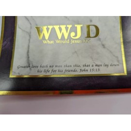 neat things WWJD what Would Jesus Do made in USA Greeting Card - John 15:13 Greater Love....