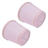 2PCS European Style E14 Lamp Shade Pink Lampshade for Chandelier