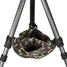 SUNWAYFOTO TSB-02 Tripod Weight Bag Heavy Duty Camouflage Sandbag Butler Bag on Tripod Legs Camouflage, Green, Sporty