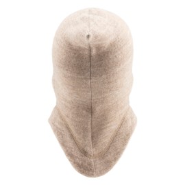 Sterntaler Scarf Hat Made of Wool (Merino) with Cashmere Feeling Unisex - Warm Baby and Children's Winter Hat, sand