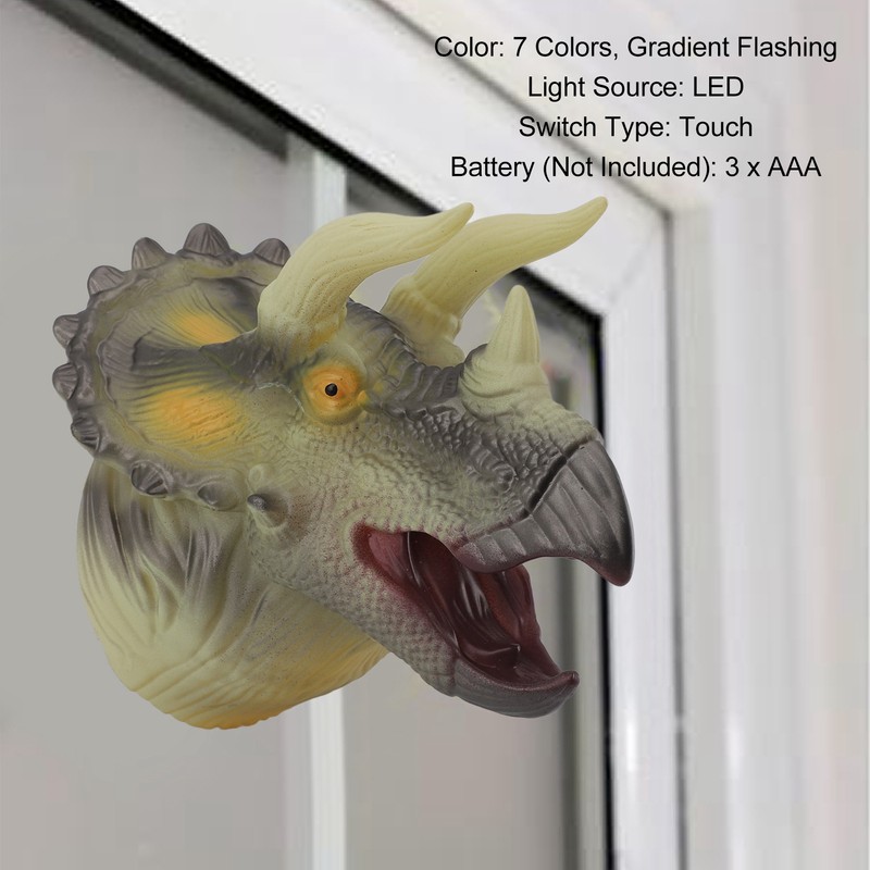 Dinosaur Night Light for Kids Color Changing Baby Night Light