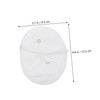 FOMIYES Washable Underarm Sweat Absorbing Pads Cotton Armpit Shields with