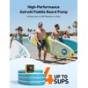 AstroAI P2 Paddle Board Pump Electric Portable,SUP Pump for Paddleboard,