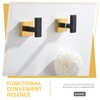 Angle Simple Bathroom Towel Hook 2 Pack, SUS 304 Stainless