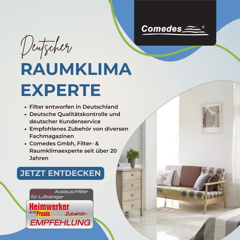 Comedes Replacement Replacement Set Compatible with Beurer LR200 and LR210