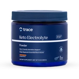 Trace Minerals Keto electrolitos cetogénicos en polvo, Naranja, 369 g (13 oz)