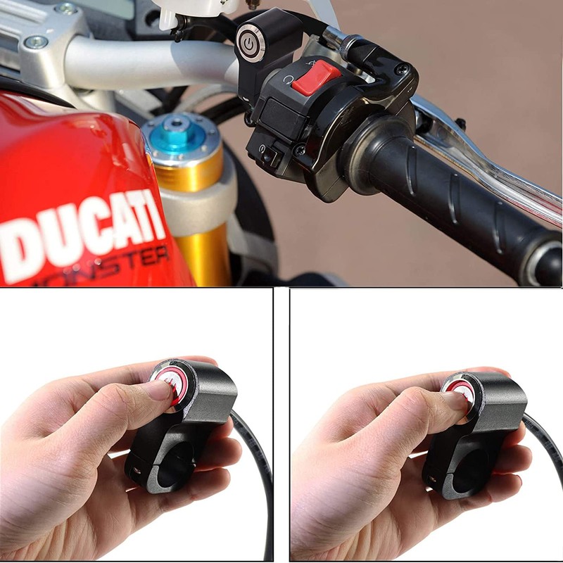 Greluma 1 x 12 V motorcycle ATV 22 mm (7/8