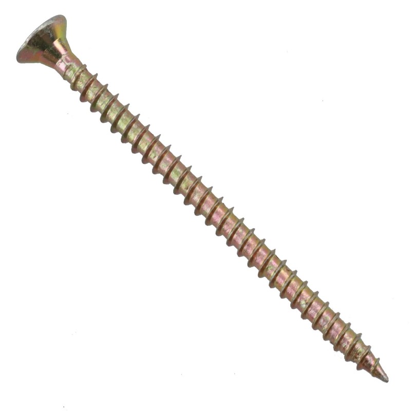 4 x 60mm Countersunk Screws and Wall Raw Plugs for