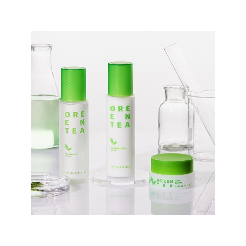 Nature Republic Clear Green Tea Water Skincare Set / 네이처리퍼블릭