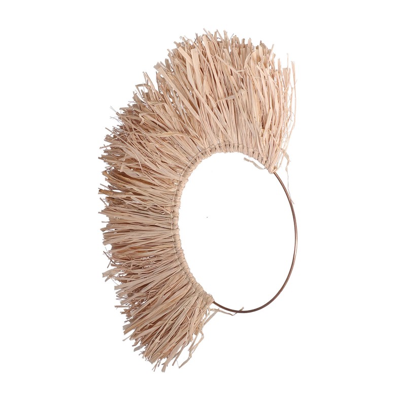 Raffia Wall Decoration Entrance Living Room Dining Room Sofa Background