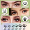 KEYYOU LASH KEYYOULASH Extension Kit 108Pcs Angel Lash Clusters Kit