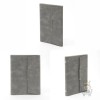 Notebook Diary Planner Office Leather Gray for school, and desk