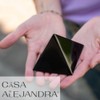 LA CASA DE ALEJANDRA | Pidamide de Obsidiana Negra (Pequeña)